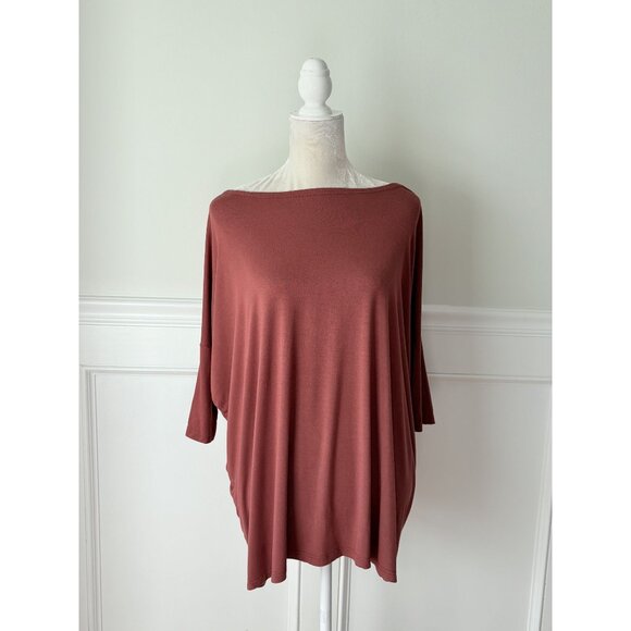 Piko 1988 Rust Oversized  Top With Dolman Sleeves XL - Picture 1 of 3